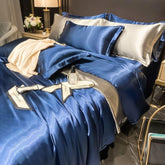 Conjunto de Roupa de Cama em Seda Premium