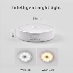 LED Inteligente Sensor do Corpo Humano Night Lamp