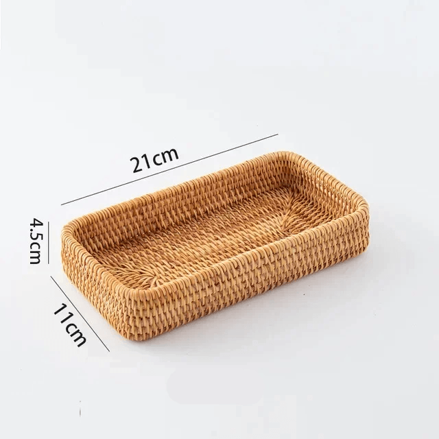 Cestas de Rattan para Organização e Decoração