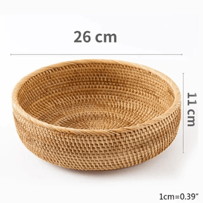 Cestas de Rattan para Organização e Decoração