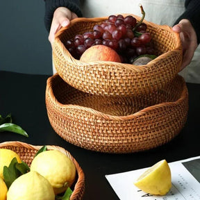 Cestas de Rattan para Organização e Decoração