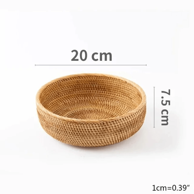 Cestas de Rattan para Organização e Decoração