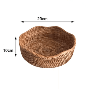 Cestas de Rattan para Organização e Decoração