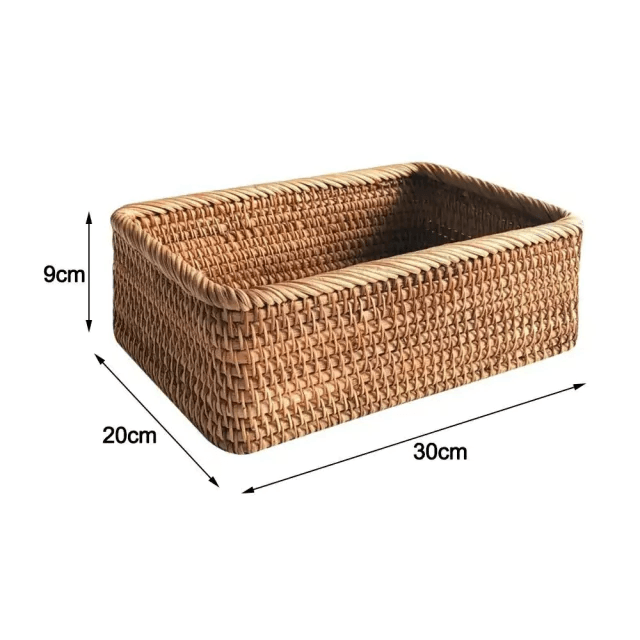 Cestas de Rattan para Organização e Decoração