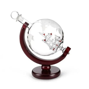 Decanter de Vidro Globo para Whisky Elegante e Funcional