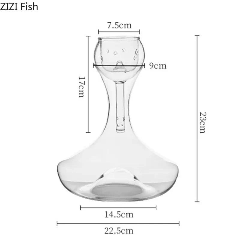 Decanter e Aerador Linha Style Contemporânea