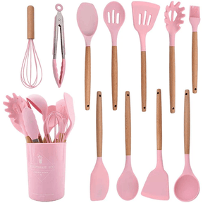 Kit de Utensílios de Silicone Premium